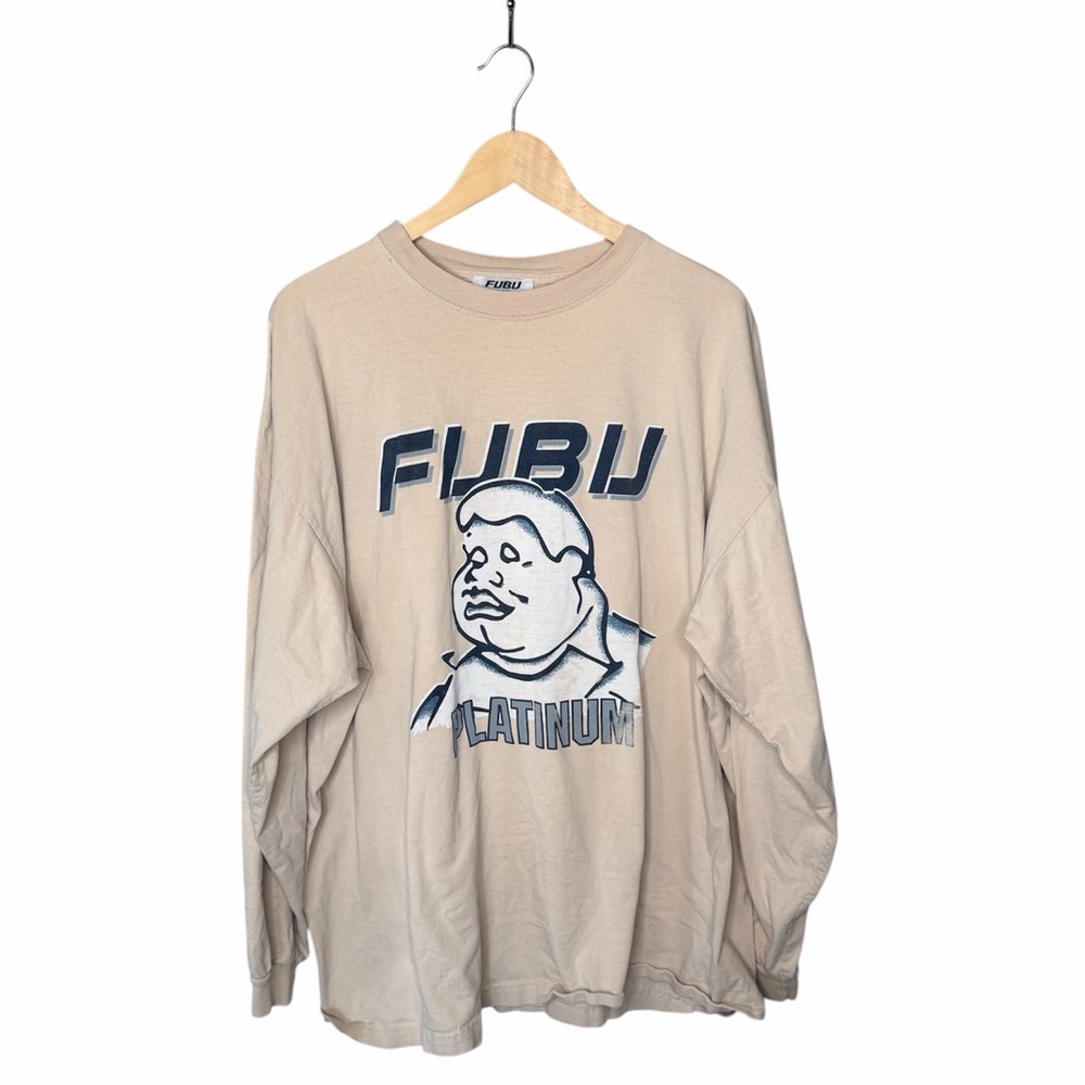 FUBU Platinum Vintage 90s Streetwear Fat Albert Long Sleeve